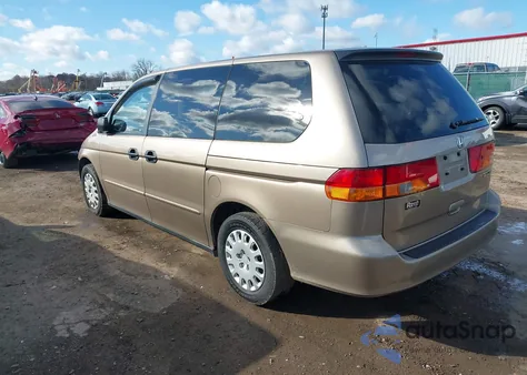 2004 Honda Odyssey Lx from USA, damaged, VIN 5FNRL18594B016208